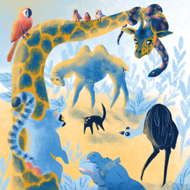 Иллюстрация к книге "Сбежавшее лето"