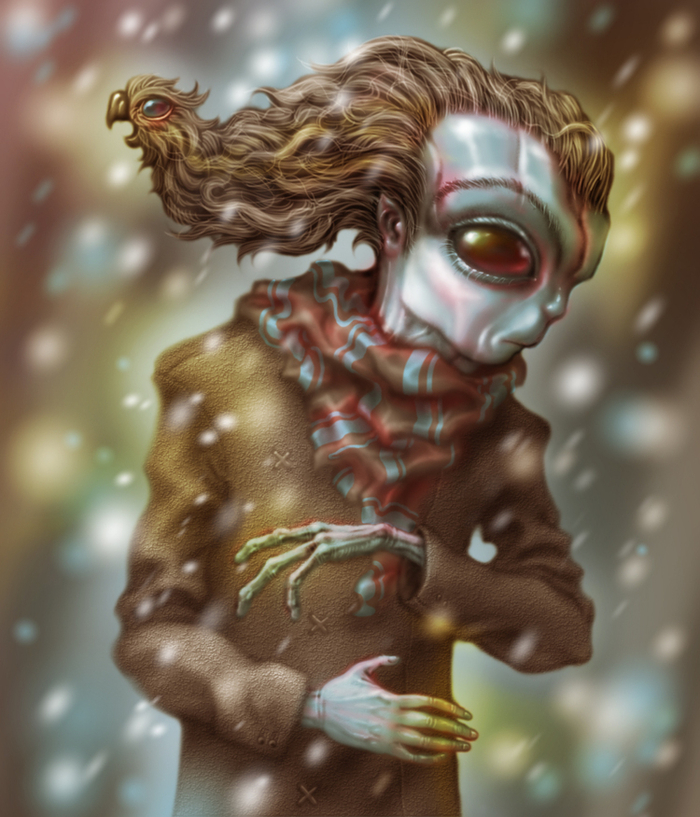 ноябрьский шейный платок