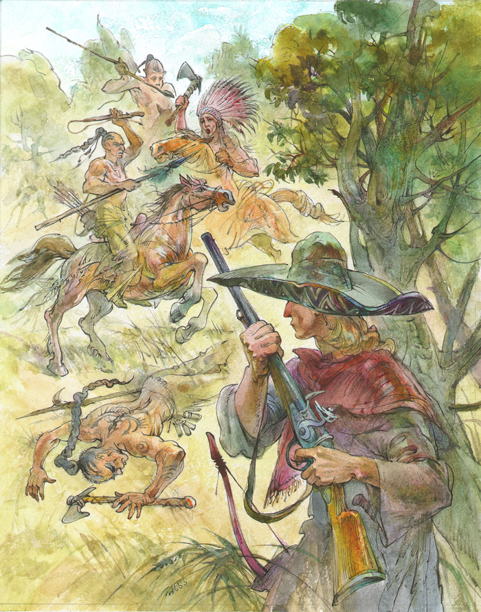 Томас Майн Рид "БЕЛЫЙ ВОЖДЬ"