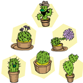 О работе Кактусята