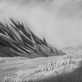 первая работа в cg