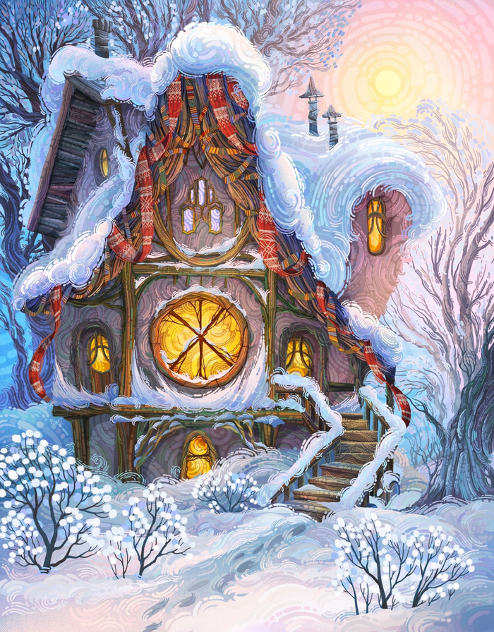 Январский дом