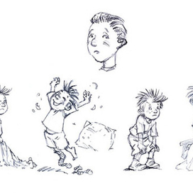 эскизы персонажей