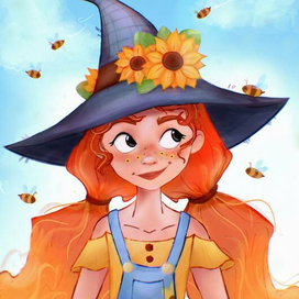 Колдунья Иззи и пчелы