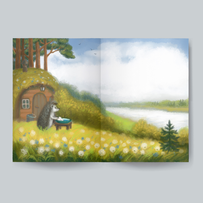 С. Козлов «Как Мишка и Ежик протирали звезды»