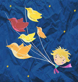 Маленький принц и птицы