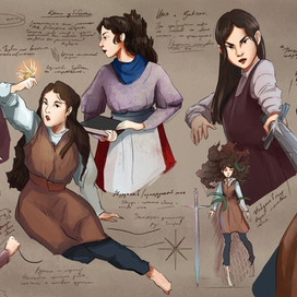 Концепт персонажа.