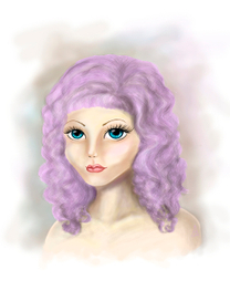 Розовые волосы