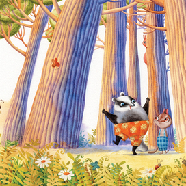 Пряник и Вареник на прогулке