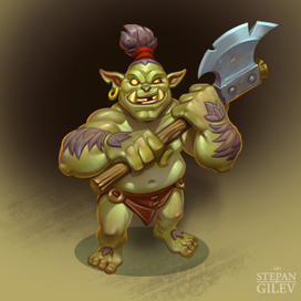 Тролль с топором