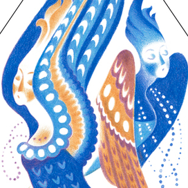 Танцующие птицы Гамаюн