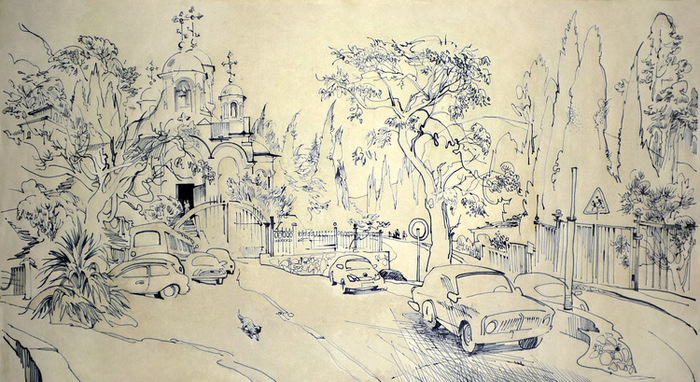 Гурзуф. Храм Св. Николая Чудотворца