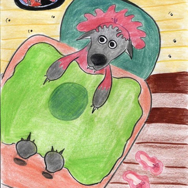 Волк в розовом чепчике