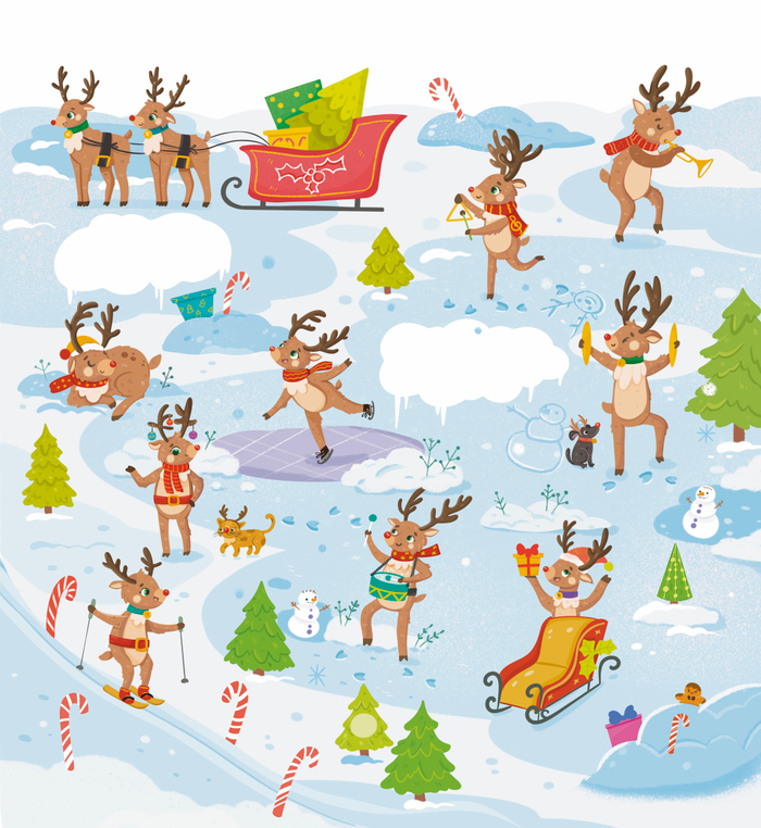 Активити «Олени»