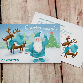 Новогодний олень