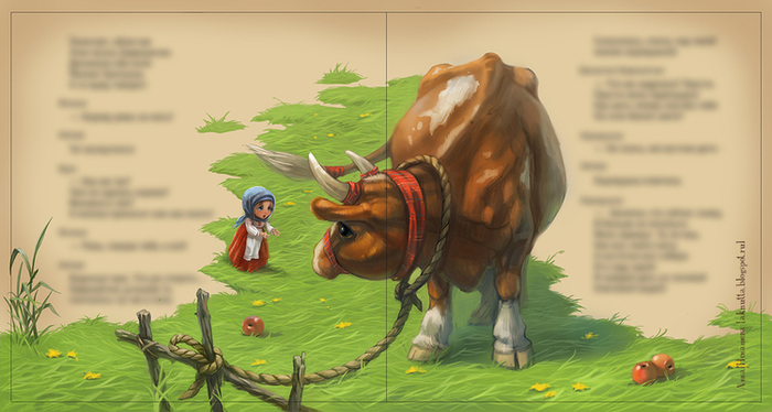 Крошечка-Хаврошечка, плохие вести для коровки