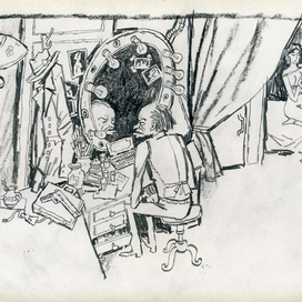 rey krebs drives a car