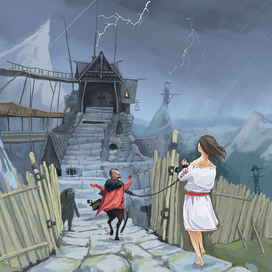 Иллюстрация к сказке, №7