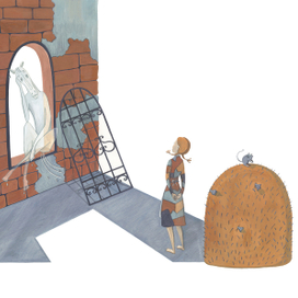 Иллюстрация к книге С. Прокофьевой "Лоскутик и облако"