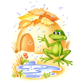 Лягушонок, который увидел зиму