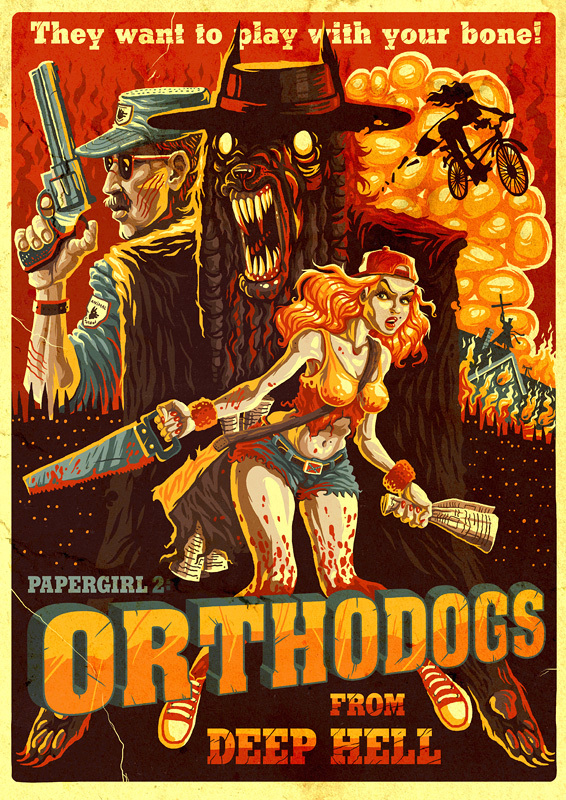 Papergirl 2: Orthodogs from deep hell