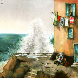 Там, за горкой