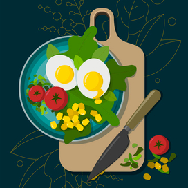 Фуд - иллюстрация