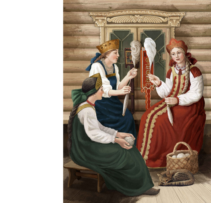 Сказка о царе Салтане. Для издательства "Качели"