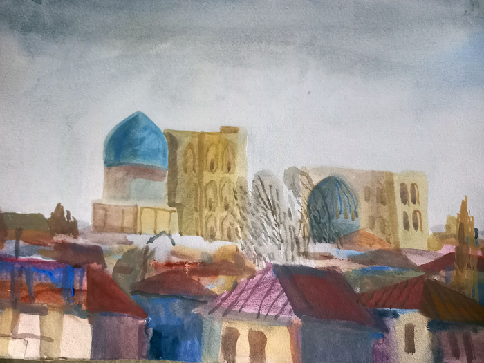 Самарканд. Весна