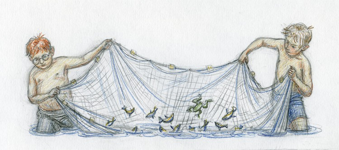 иллюстрация. Юрий Третьяков "Толстый мальчишка Глеб" ("Речь"2015)