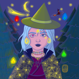 Ведьмочка на отдыхе