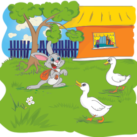 Иллюстрация "Заяц"