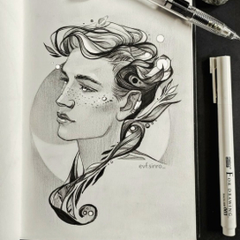 Inktober | 14 - overgrown