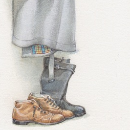 Забытое пальто...