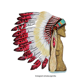 Indian War bonnet 