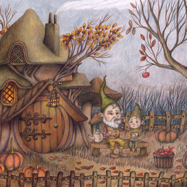 Гномы и осень