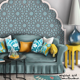 Восточный интерьер