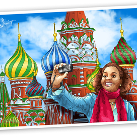 открытка NewlookatMoscow