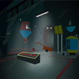 Иллюстрация по мотивам игры PoppyPlayTime