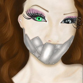 Стимпанк портрет