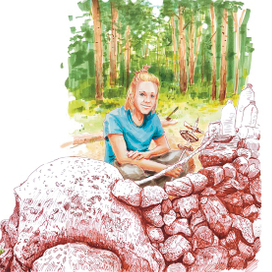 Сосновая коепость