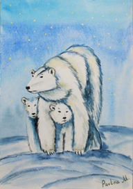 На Северном полюсе..