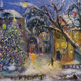 Новогодний дворик