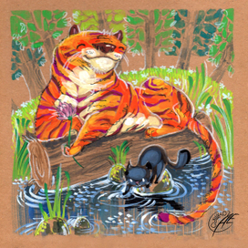 Иллюстрация для обложки календаря