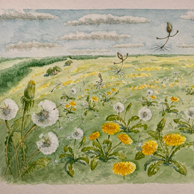 Одув улетает из дома