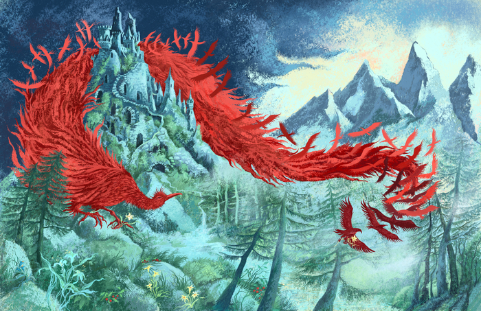 Авантитул к книге "Плащ Тролля" Анны Валенберг