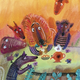 Если б чай жирафы пили