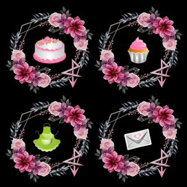 Векторные иконки для актуального в Instagram