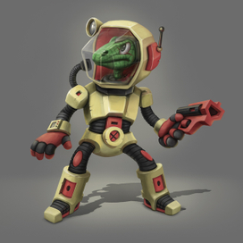 Рептилия в скафандре