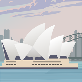 Vector Sydney Opera House